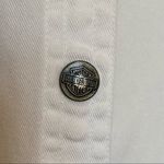 Harley Davidson  vintage white denim  Forever logo snap front long sleeve shirt M Photo 11