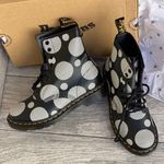 Dr. Martens  polka dot lace up combat leather boot size US7 Photo 0