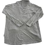 Athleta Cardigan Womens Large Grey Nirvana Wear Two Ways Wrap Sweater Photo 2