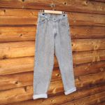 Vintage 80's High Rise Acid Wash Mom Jeans Black Size 29 Photo 1