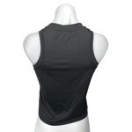 Quince Women's Black Sleeveless Mock Neck Workout Basic Athletic Tank Top Sz XS Photo 1