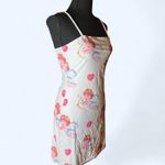 Cute white and pink angel baby print mini dress Size Small NEW Photo 2