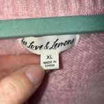 for Love & Lemons Anastasia Cropped Cardigan Carnation Pink Size XL Photo 3