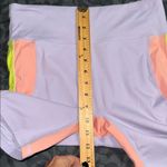 Fabletics  Motion 365 Trinity biking shorts large reflective pre owned Photo 4