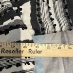 Chico's  women's sz 2 Sequin striped black & white blazer jacket NWT Photo 4