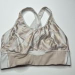 Under Armour  Cream Racerback Sports Bra large Photo 5