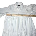 Danielle Bernstein Babydoll Tunic Dress XS Empire Waist Renaissance Puff Sleeve Photo 8