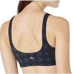 Alo Yoga  OCCASION sports Bra Black and grey Plaid size medium Photo 1