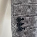 J.Crew Banana Republic Women Jacket Gray Lean-fit Plaid Blazer Suit Size 6 Photo 6