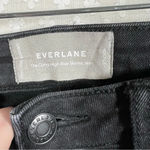 Everlane Black The Curvy High Rise Crop Skinny Jeans Photo 3