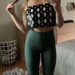 Hollister Black Flower Social Tourist Top Photo 0