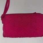 Vera Bradley  Berry Fuchsia Pink Front Zip Wristlet Women's 4.5" x 8" Photo 2