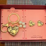 Juicy Couture  bag charm earring set NWOT Photo 0