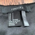 Forever 21 Black diamond Patterned Peplum Tank Top Photo 5