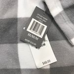 PJ Couture -Gray & White Buffalo Plaid PJ’s-“Up to Snow Good”-NWT-Med. Photo 6