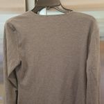 Reformation 💕💕 Jennie Ribbed Long Sleeve Body-Con Mini Dress Gray 90s XL NWT Photo 12