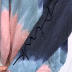 PINK - Victoria's Secret Pink Victoria’s Secret set tie dye print small/large blue and pink jogger set​​​ Photo 3