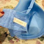 Cacique  Womens Lightly Lined Blue Bra Size 42DDD Full Coverage Comfort Photo 3