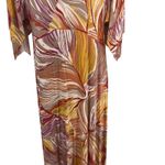 Rachel Pally  Caftan‎ Maxi Dress Kimono Sleeve Magnolia Print Size Medium Photo 10