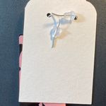 Handmade Pink Cow Print Dangle Pierced Earrings Photo 2