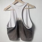 Athleta  Activewear Top Womens XL Lightweight Shanti Crop Tank Watercolor Stripe Photo 1