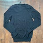H&M  black pullover v-neck sweater Photo 4