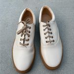 Nisolo Everyday Sneaker in Cream Leather Lace Photo 1
