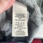 Free People Coastline Thermal Henley Peplum Top Gray Marled 0019 Photo 5