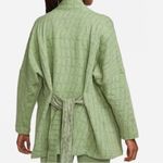 Nike NWT Womens Yoga Therma Fit Jacquard Reversible Oversized Kimono Cardigan Photo 4