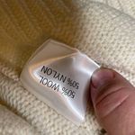 Hers Cropped Crewneck Long Sleeve Pullover Cropped Sweater White Womens S Photo 6