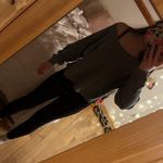 Aeropostale Green Off The Shoulder Sweater Photo 1