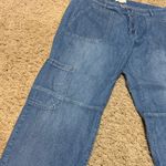 Sundance Women's  Boho Artsy Blue Denim Jeans Photo 2