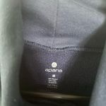 Apana Navy Blue Cowl Neck Pullover Sweatshirt - Size M Photo 3