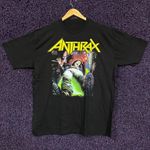 Anthrax Spreading the Disease Thrash Metal Band T-Shirt XL Photo 0