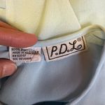 Vintage 80s dressy baby blue blouse Photo 3
