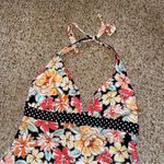 Coco reef VINTAGE  floral polka dot tankini bathing suit top 34d/ medium Photo 2