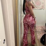 Pretty Little Thing Floral Corset & Flare Pants Set Photo 5