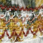 Maurice's NWT L Floral citrus fruit Print Women's gauze off the shoulder smocked necktop Photo 2