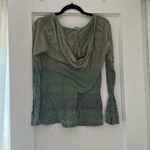 Athleta  Long sleeve hoodie in green ombré Photo 1