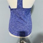 Puma Purple Athletic Sporty Muscle Women Shirt with Printed Logo Size S Photo 11