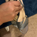 Touch of Nina  silver heels 7.5 Photo 7