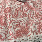 Vineyard Vines Tunic Starfish Shell Seahorse logo print Pink and white medium Photo 3