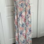 Rip Curl Sea Breeze Maxi Dress Beach Tropical Floral White Size XL Photo 0
