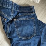 Abercrombie & Fitch Curve Love Dark Blue High Rise Loose Jeans Photo 2