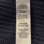 Chico's Chico’s Lace Back Maureen Sleeveless Sweater Vest‎ Blue NWT Sz 3/US XL 570181760 Photo 12