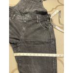 Old Navy  Denim boyfriend overalls washed black, size 8 Photo 8