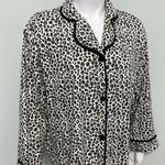 Victoria's Secret Victoria’s Secret Leopard Pajama Shirt Photo 1