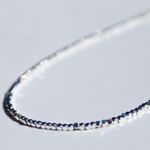 Sterling Silver Small Geometric Fine Dainty Stackable Necklace Photo 5