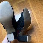 Adam Tucker  Me Too Mandi Black Peeptoe Bootie Heel Photo 5