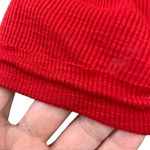 Free People  Ribbed Red Racerback Tank Top Photo 2